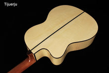 Load image into Gallery viewer, Tijuerju 39-inch Full-Size Classical Acoustic Guitar, Premium Tonewoods with Classic Natural Finish, Nylon Strings, Gig Bag, Strap, Picks