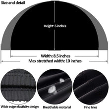 Load image into Gallery viewer, Coolicool Professional Version Polyester Breathable Non-Waterproof Cloth Fabric Swim Cap Swimming Hats Bathing Cap for Water Sports