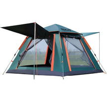 Load image into Gallery viewer, TESALATE 4-Person Waterproof Pop up Camping Tent with Rainfly Instant Tent Portable with Carring Bag