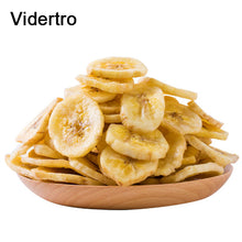 Load image into Gallery viewer, Vidertro Freeze-Dried Fruit Banana Chips,Non GMO, Kosher, No Add Sugar, Vegan, Healthy Snack