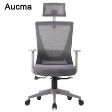 Load image into Gallery viewer, Aucma Office Chair Ergonomic Office Chair High Back Mesh Computer Chair with Lumbar Support Adjustable Armrest, Backrest and Headrest
