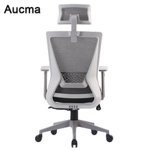 Load image into Gallery viewer, Aucma Office Chair Ergonomic Office Chair High Back Mesh Computer Chair with Lumbar Support Adjustable Armrest, Backrest and Headrest
