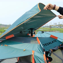 Load image into Gallery viewer, TESALATE 4-Person Waterproof Pop up Camping Tent with Rainfly Instant Tent Portable with Carring Bag
